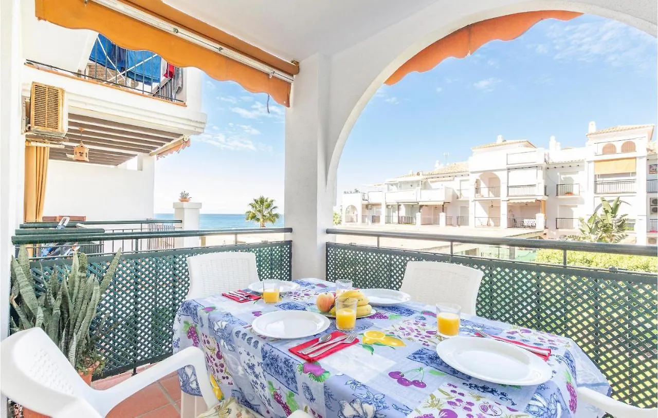 Beach Front Apartment In Torrox With Wifi