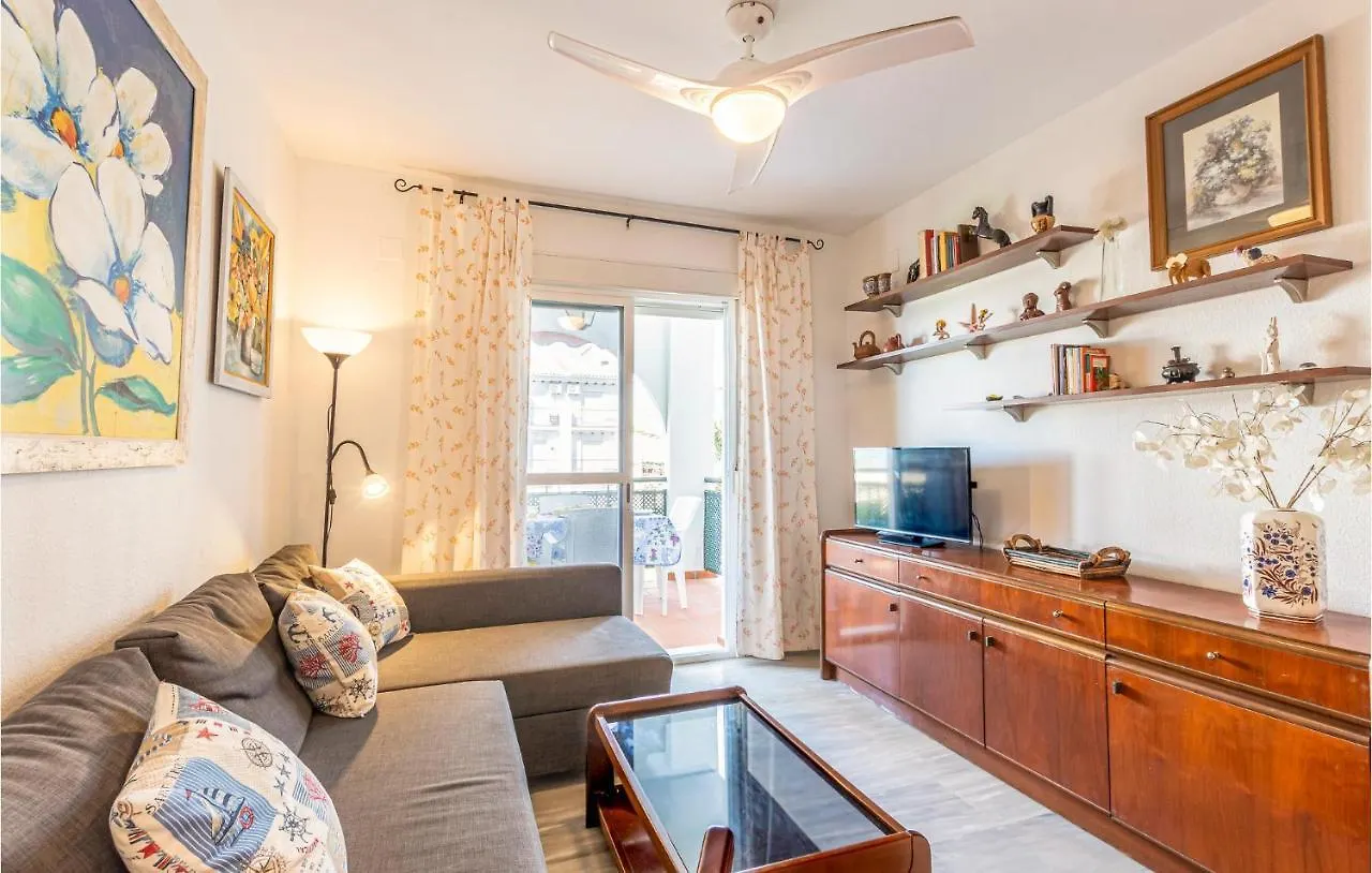 Beach Front Apartment In Torrox With Wifi